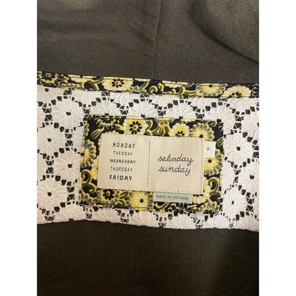 Anthropologie Saturday Sunday green Long Sleeve Dress Small - Picture 5 of 5